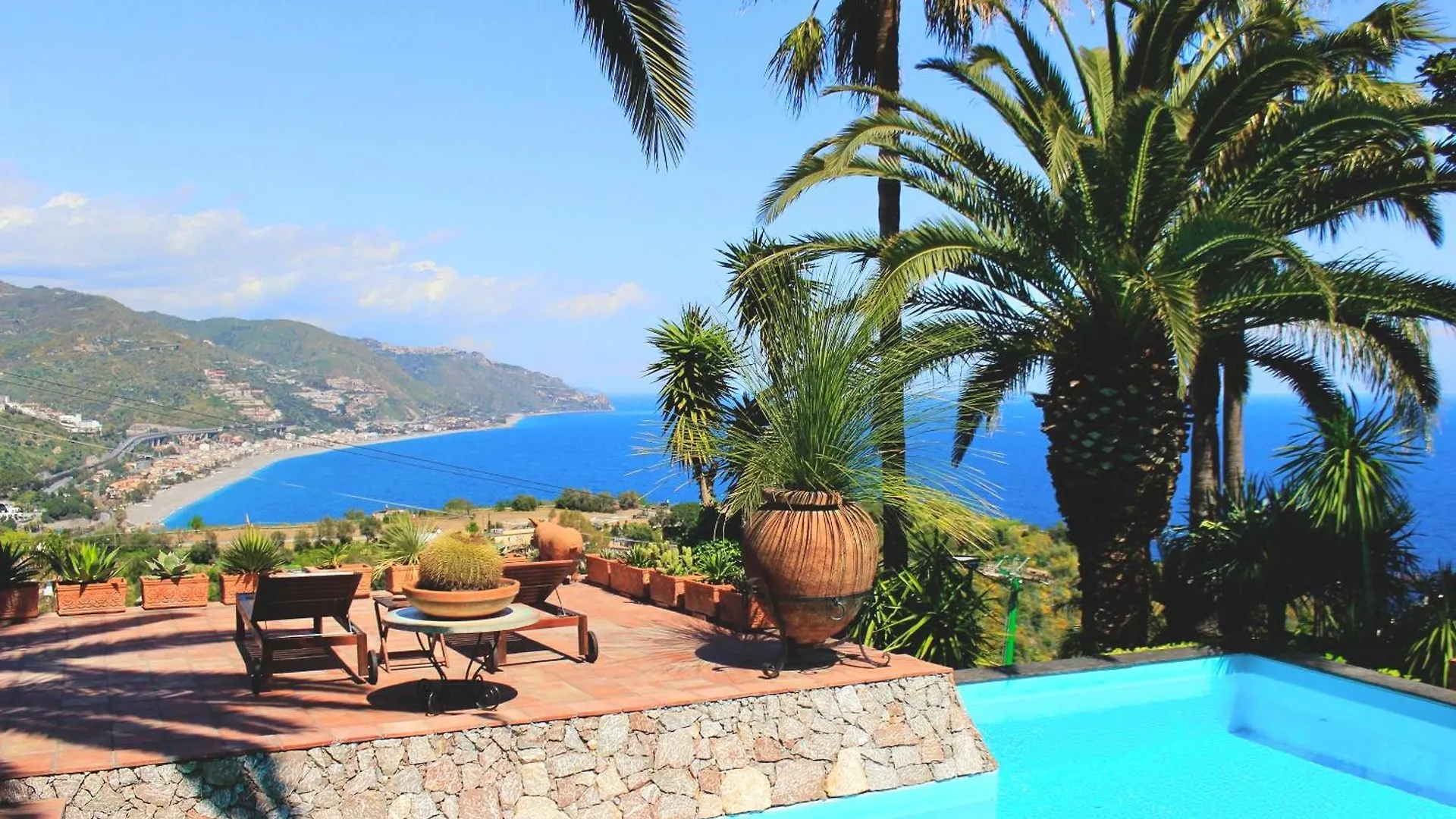 Villa Lou Taormina Private Villa With Panoramic Sea View Pool Apartmán