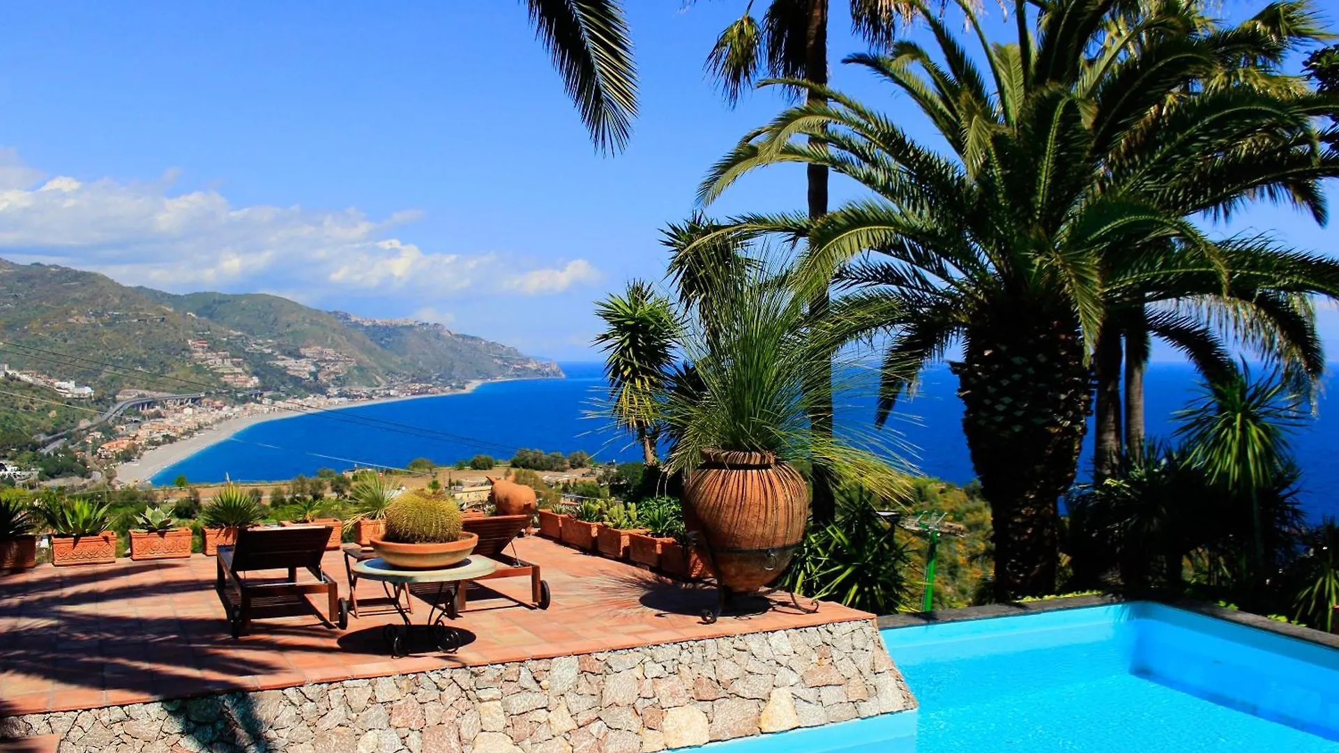 Villa Lou Taormina Private Villa With Panoramic Sea View Pool Apartmán