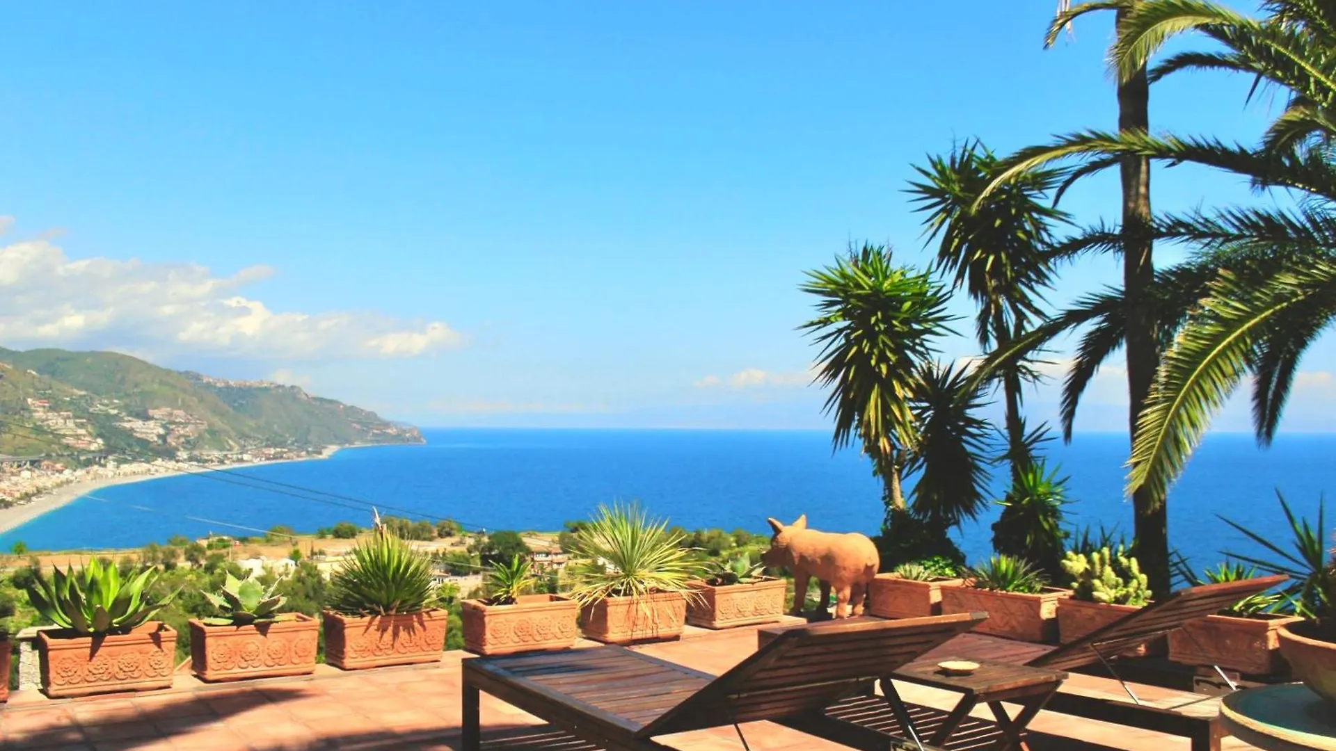 Villa Lou Taormina Private Villa With Panoramic Sea View Pool