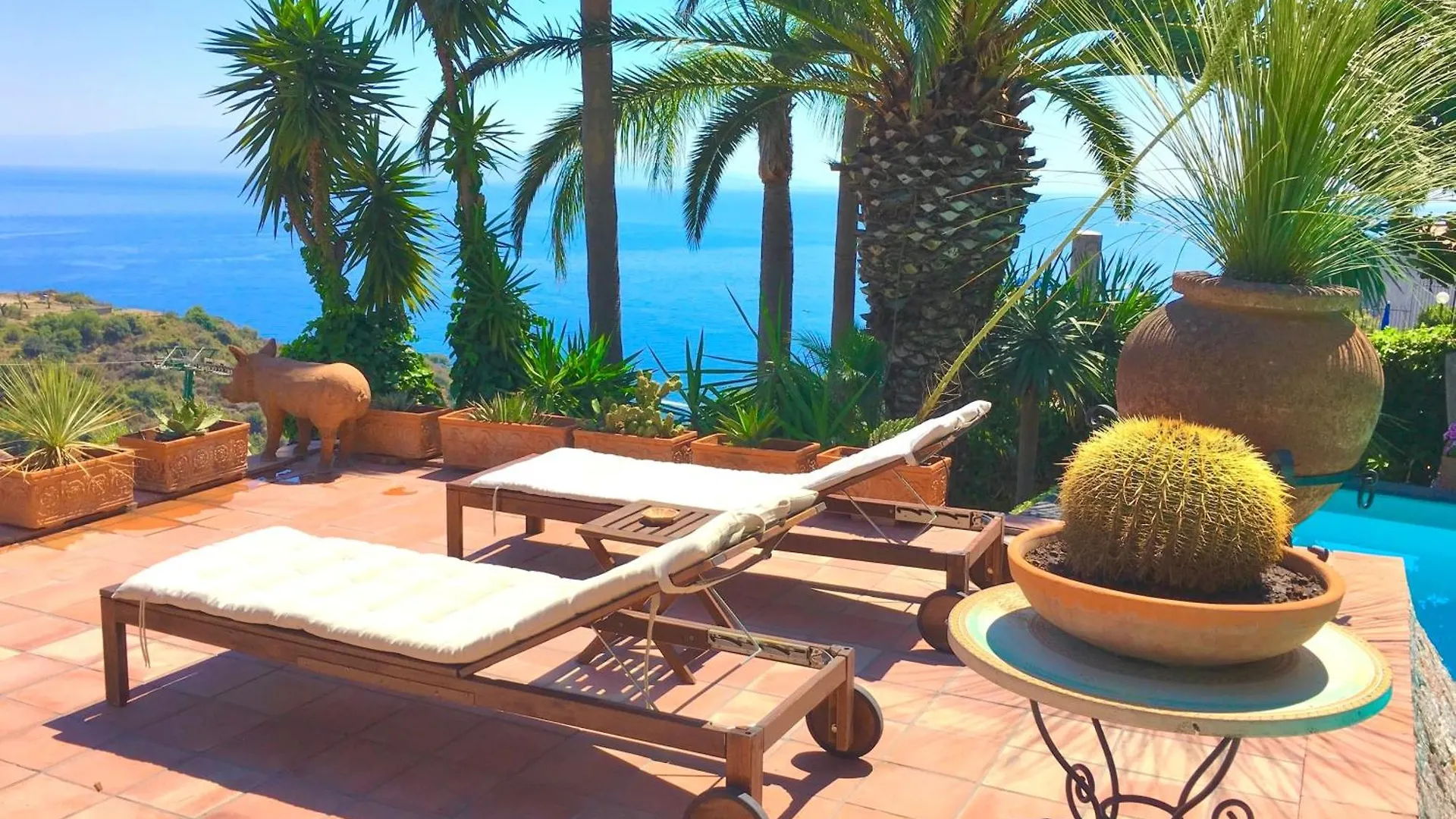 Villa Lou Taormina Private Villa With Panoramic Sea View Pool Апартаменты