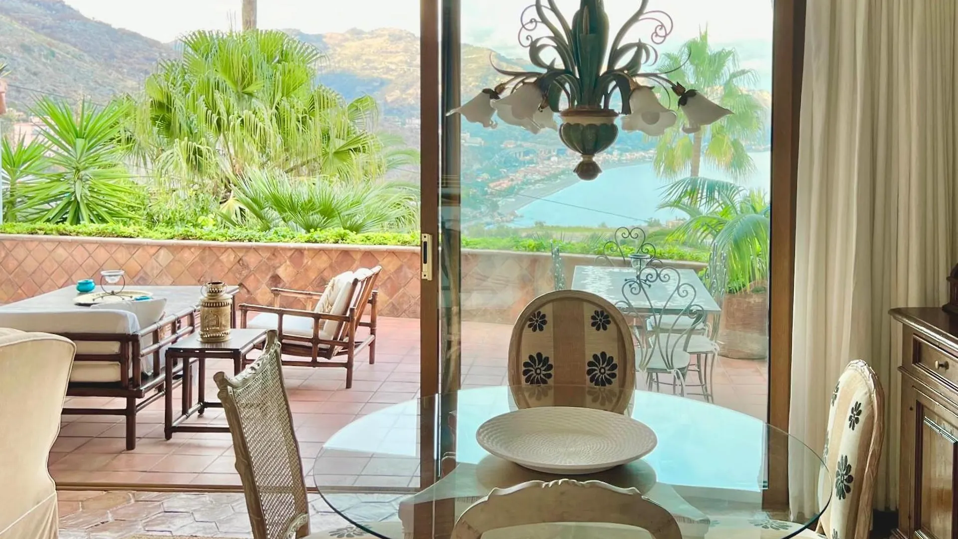 Villa Lou Taormina Private Villa With Panoramic Sea View Pool Италия