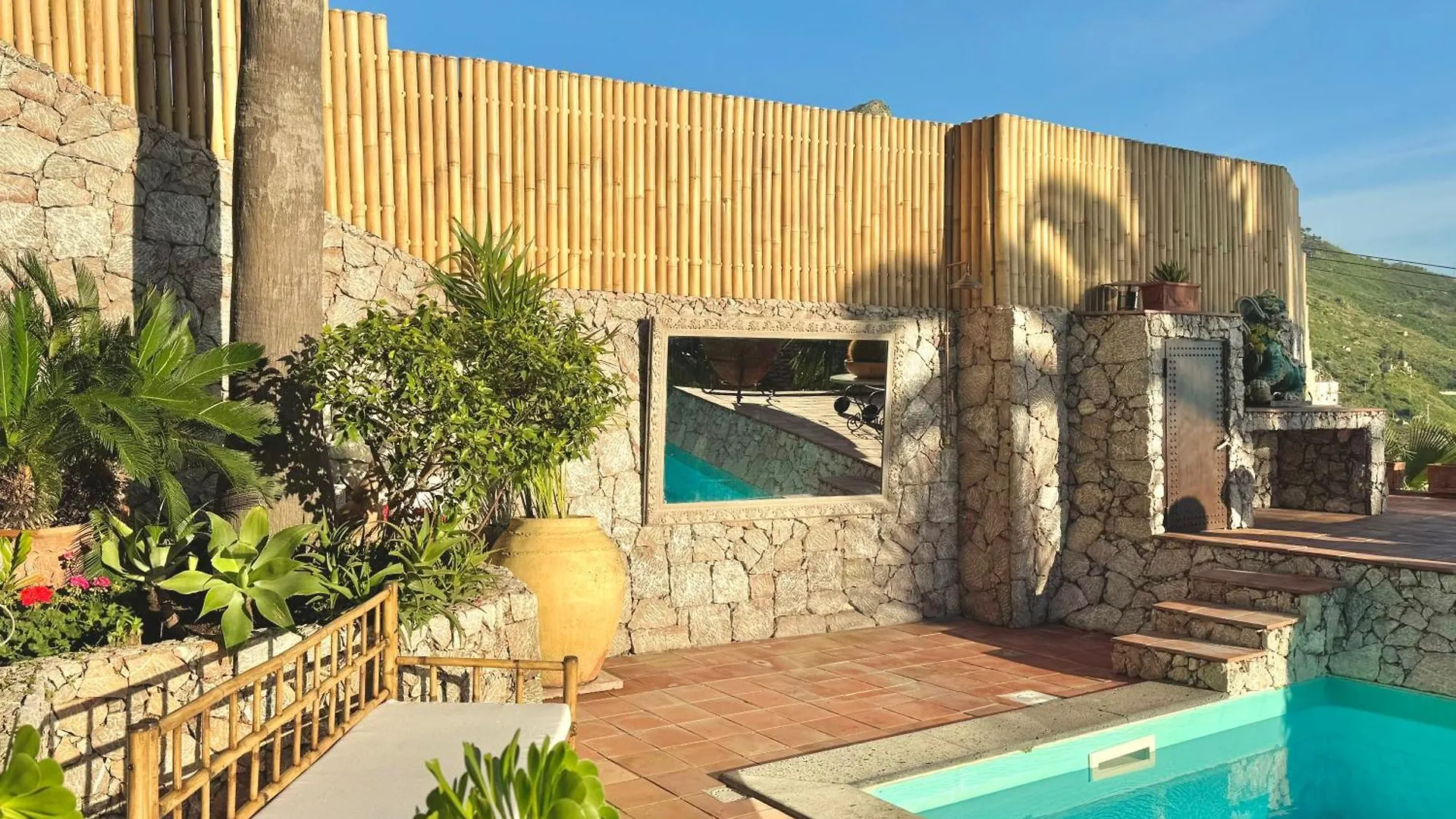 Villa Lou Taormina Private Villa With Panoramic Sea View Pool Италия