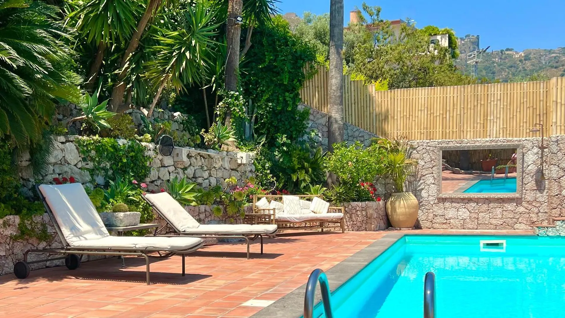 Villa Lou Taormina Private Villa With Panoramic Sea View Pool