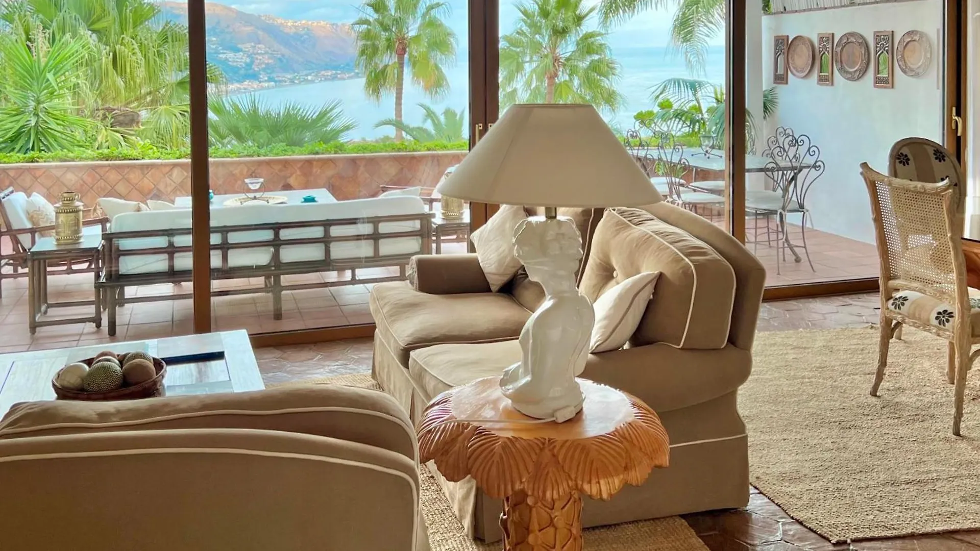 Villa Lou Taormina Private Villa With Panoramic Sea View Pool Италия